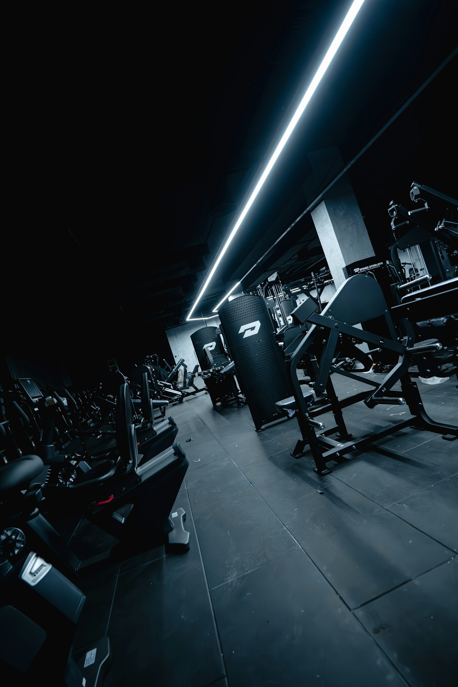 Led ışıklı spor makineleri